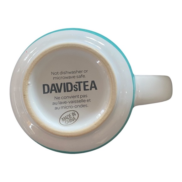 DAVIDsTEA, Nordic Mug, pelican, colour changing ceramic mug with strainer & lid - Picture 6 of 15